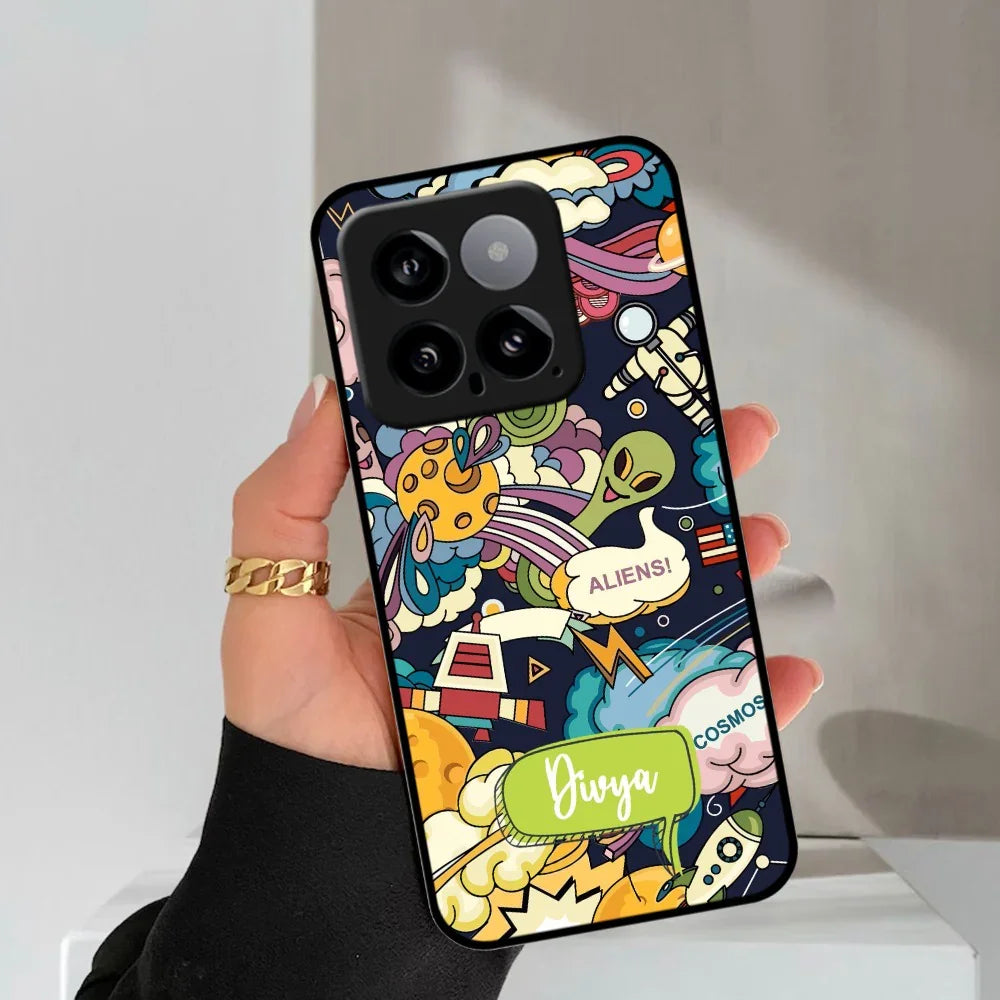 Space Glossy Metal Case Cover For Redmi - ShopOnCliQ