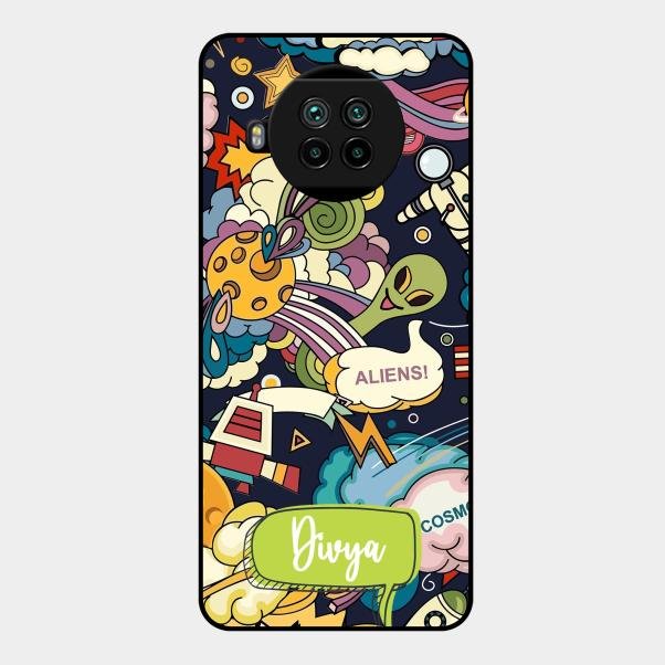 Space Glossy Metal Case Cover For Xiaomi Mi 10I 5G