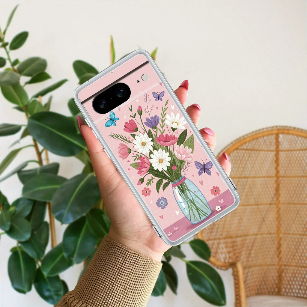 Spring in a Vase Anti Yellow Case For Google Pixel 8 5G