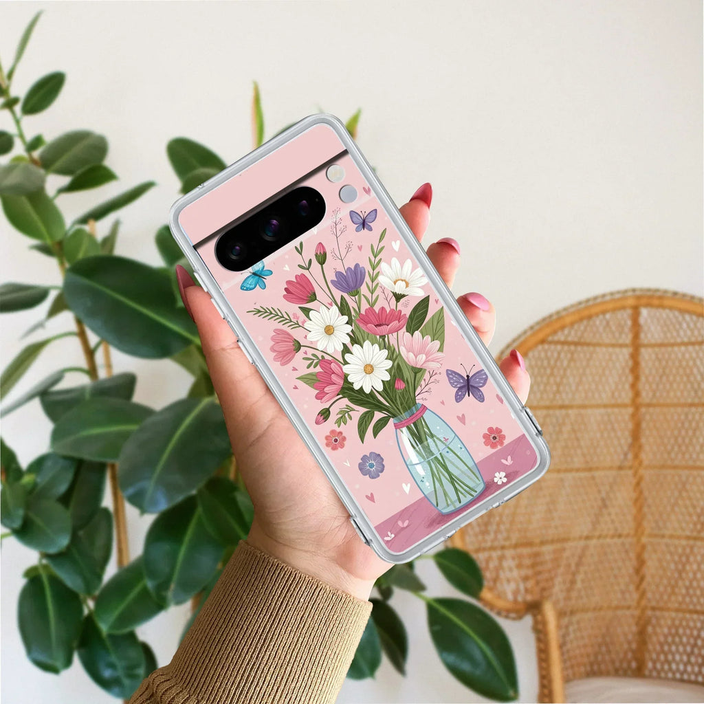 Spring in a Vase Anti Yellow Case For Google Pixel 8 Pro 5G