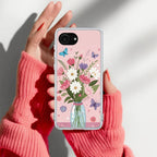 Spring in a Vase Anti Yellow Clear Case For iPhone 17e