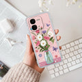 Spring in a Vase Transparent Silicon Case For iQOO Z9x 5G