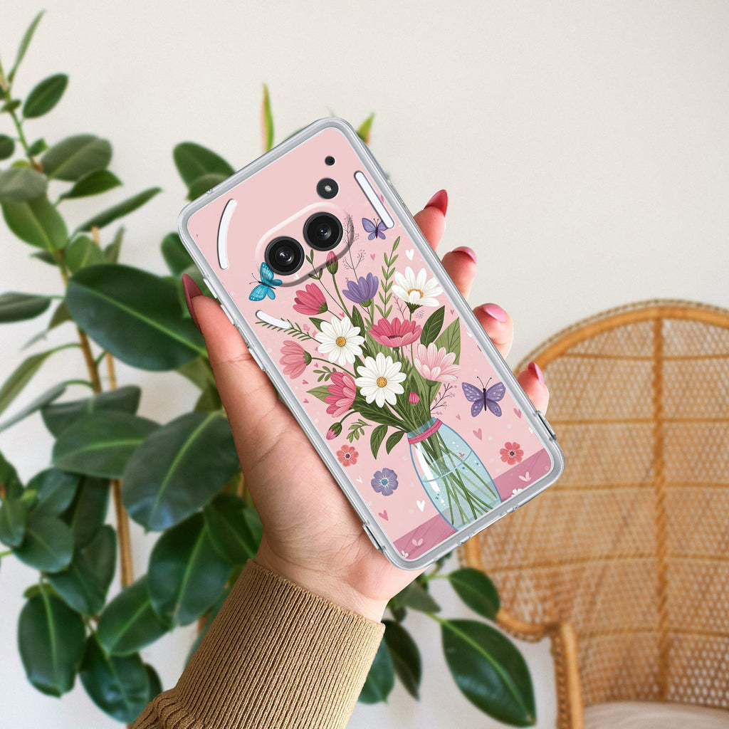 Spring in a Vase Anti Yellow Case For Nothing Phone 2a Plus