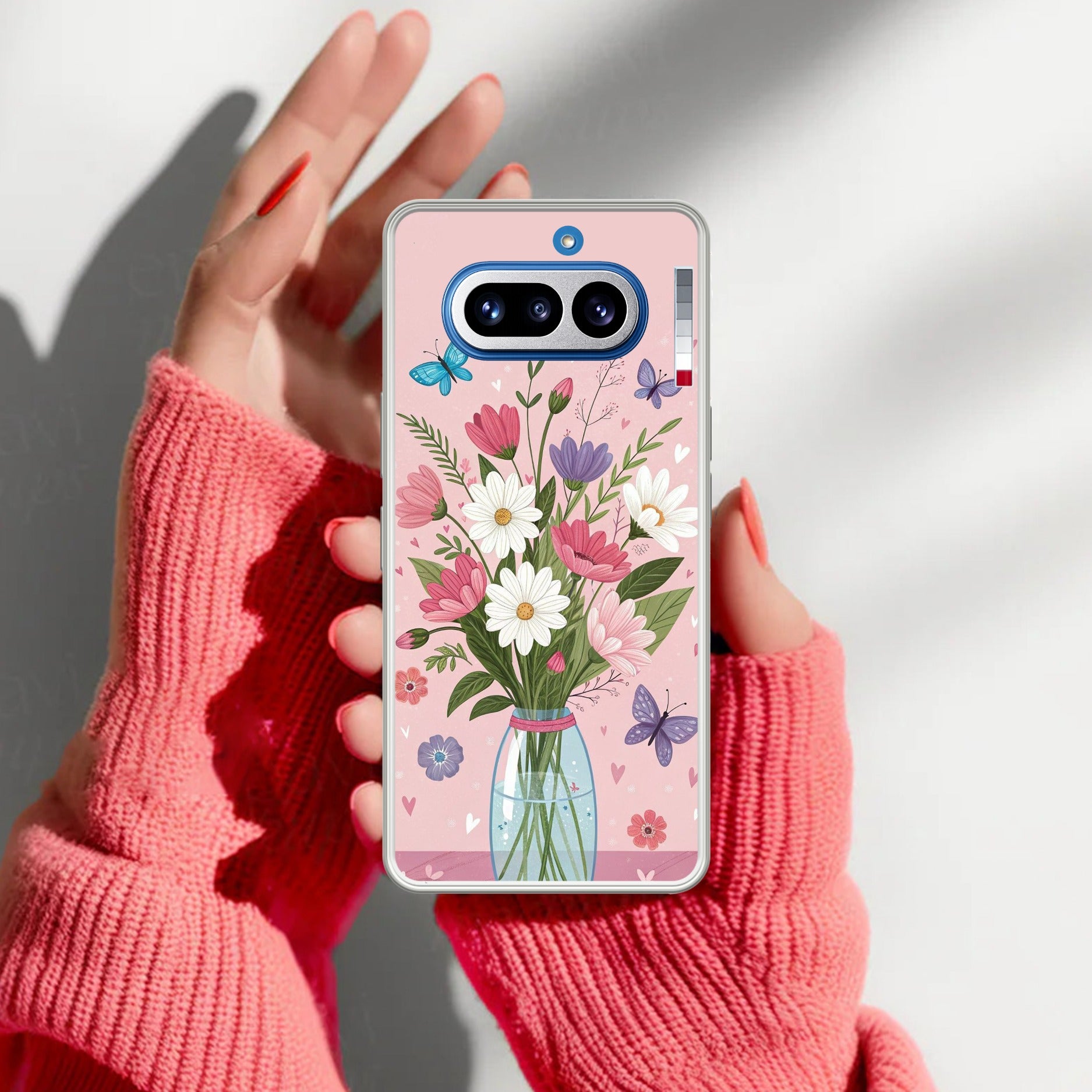 Spring in a Vase Anti Yellow Case For Nothing Phone 4A 5G