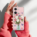 Spring in a Vase Transparent Silicon Case For OnePlus Nord 3 5G