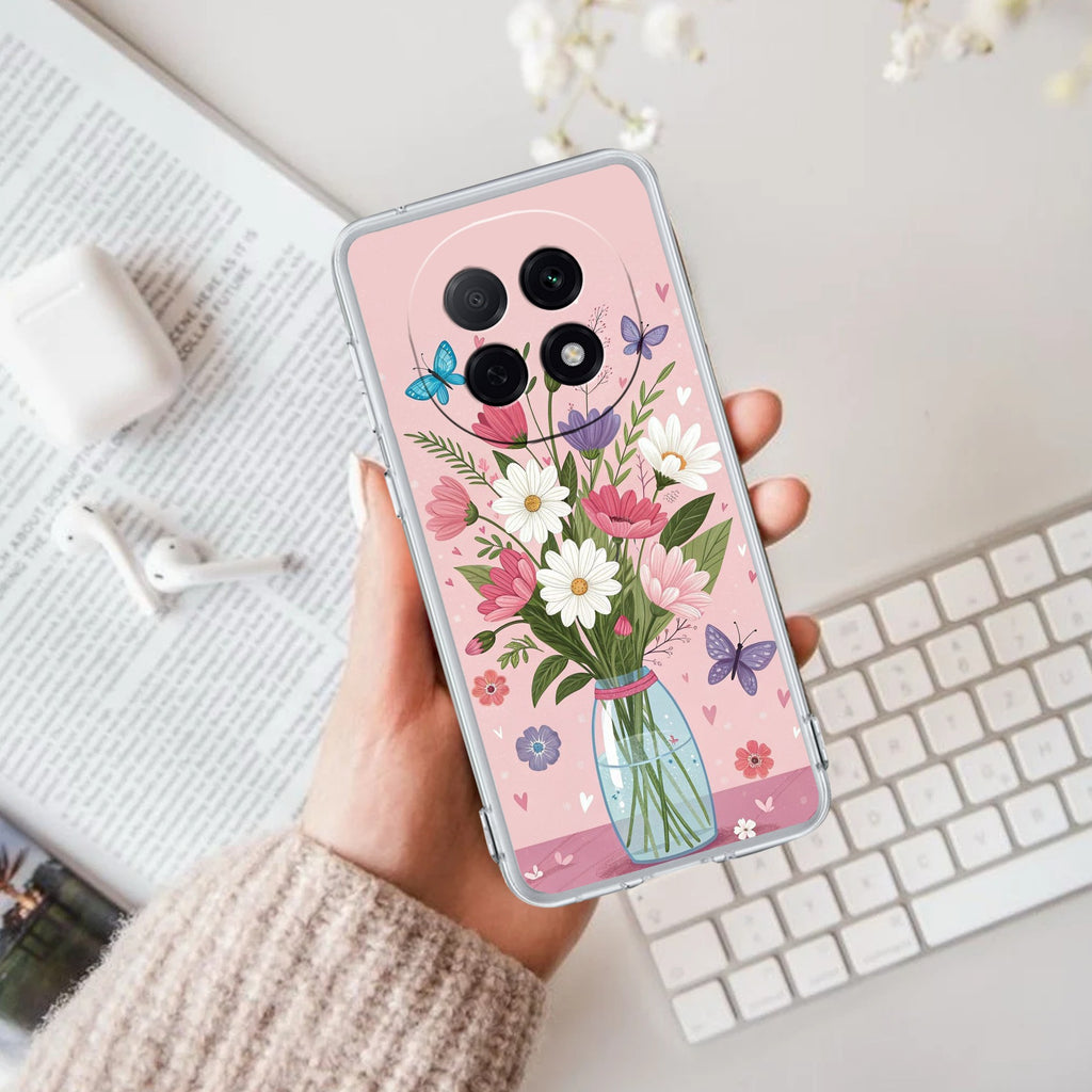 Spring in a Vase Anti Yellow Case For Oppo F29 Pro 5G
