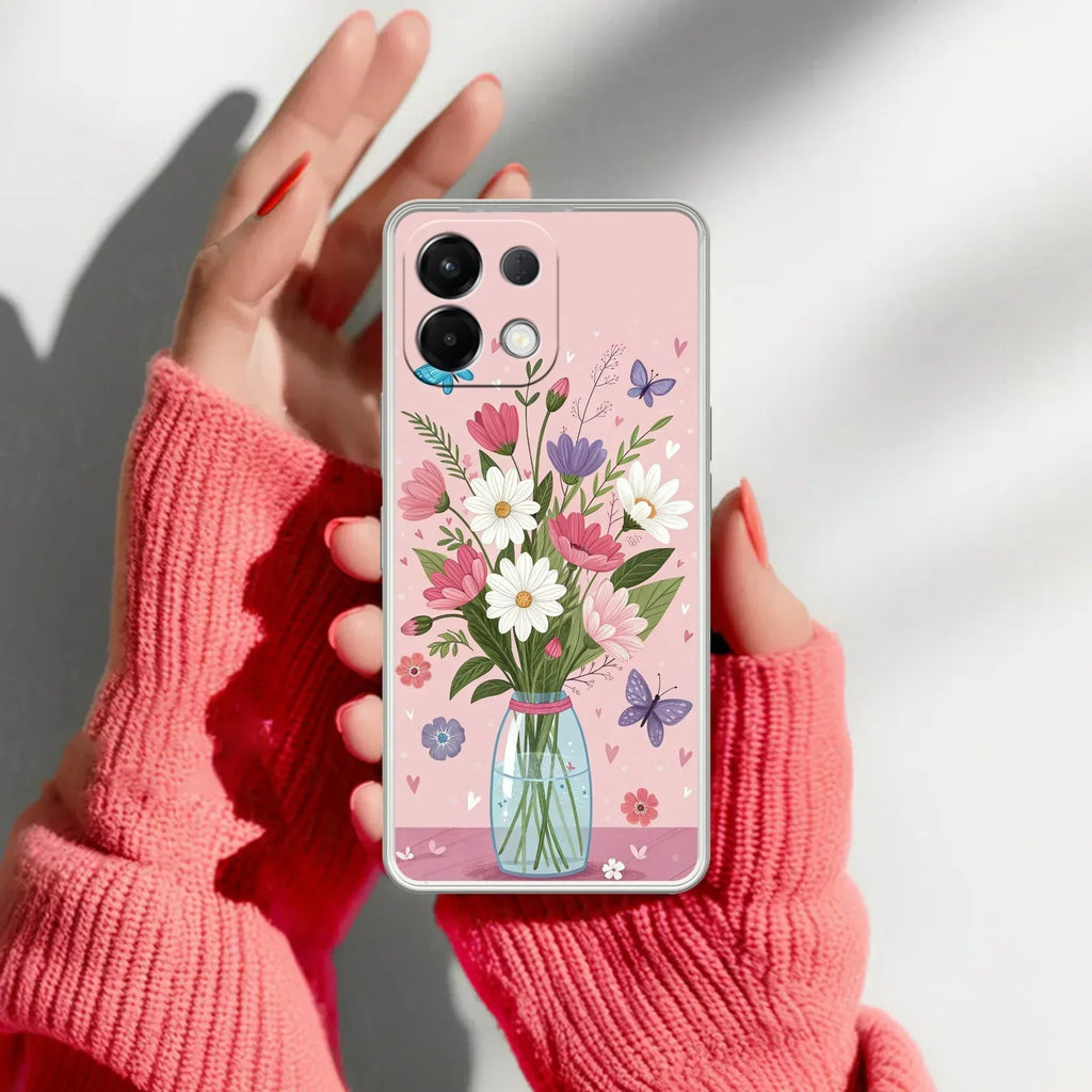 Spring in a Vase Anti Yellow Case For Oppo K13 5G
