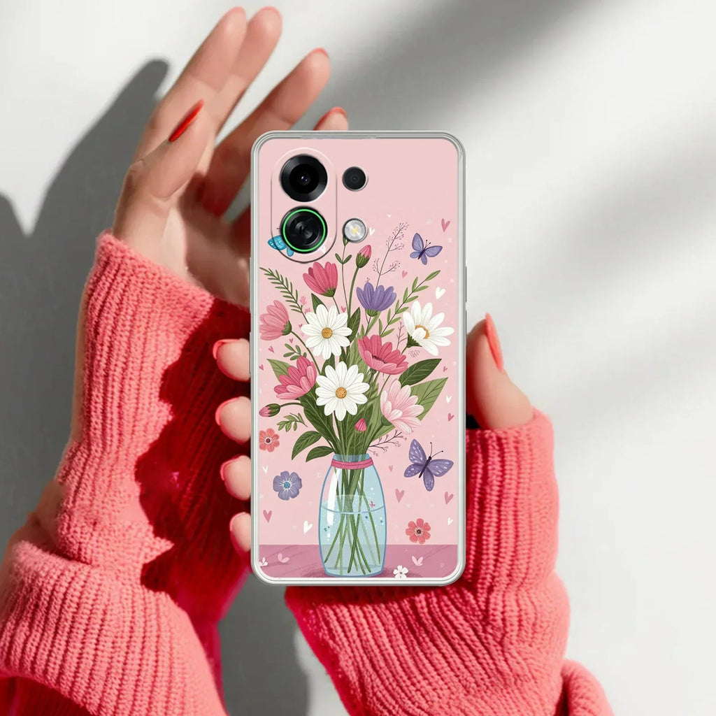 Spring in a Vase Anti Yellow Case For OPPO K13 Turbo Pro 5G
