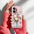 Spring in a Vase Transparent Silicon Case For Realme 14T 5G