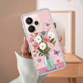 Spring in a Vase Transparent Silicon Case For Realme C73 5G