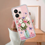 Spring in a Vase Transparent Silicon Case For Realme C73 5G