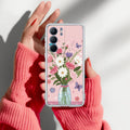 Spring in a Vase Transparent Silicon Case For Realme Narzo 80 Lite 5G