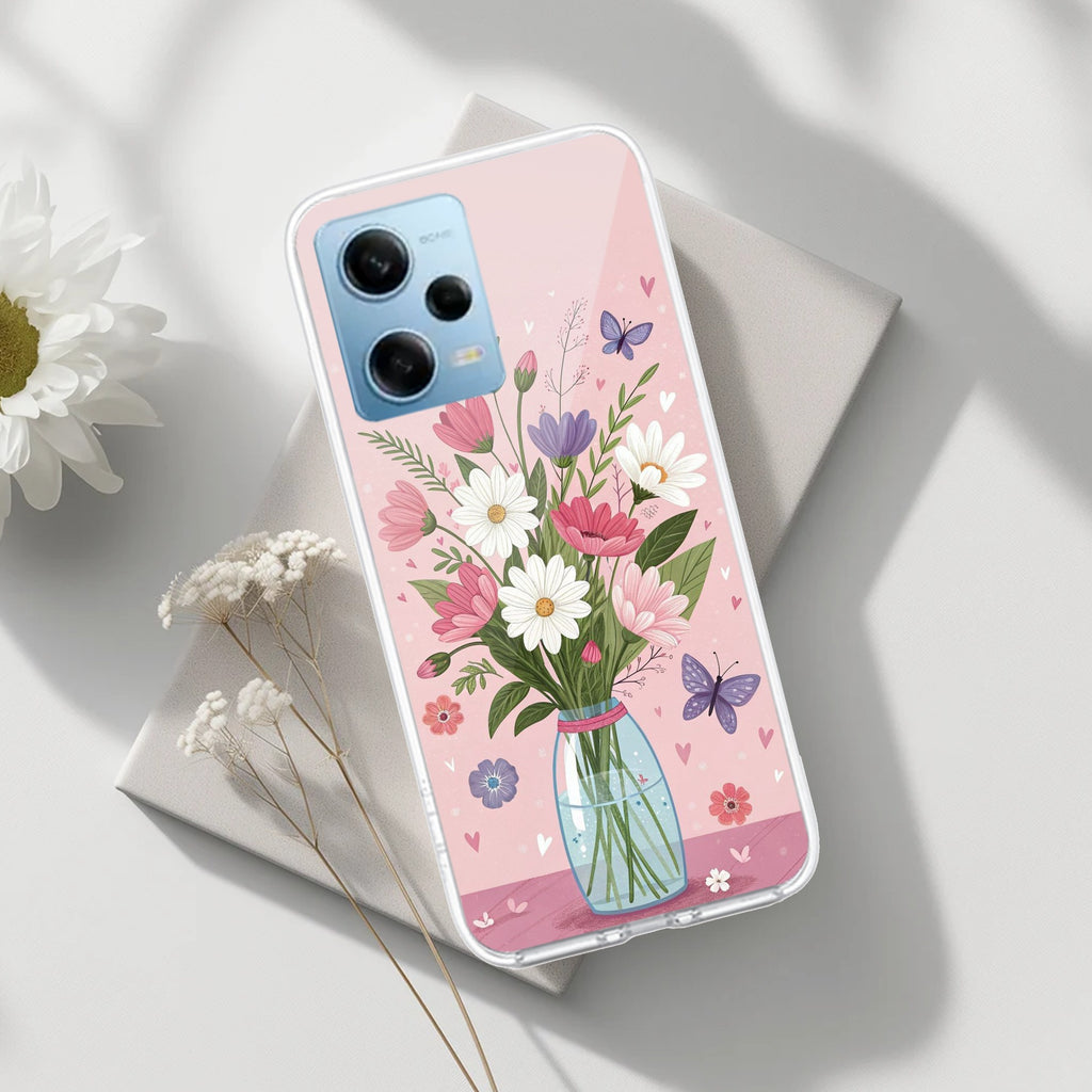 Spring in a Vase Transparent Silicon Case For Redmi Note 11 Pro / Redmi Note 11 Pro Plus 5G