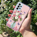 Spring in a Vase Transparent Silicon Case For Samsung Galaxy A73