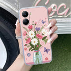 Spring in a Vase Transparent Silicon Case For Vivo T2x 5G