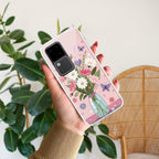 Spring in a Vase Transparent Silicon Case For Vivo V30 5G