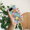 Star Floral Transparent Silicon Case For Google Pixel 8 5G