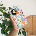 Star Floral Transparent Silicon Case For iQOO 12 5G
