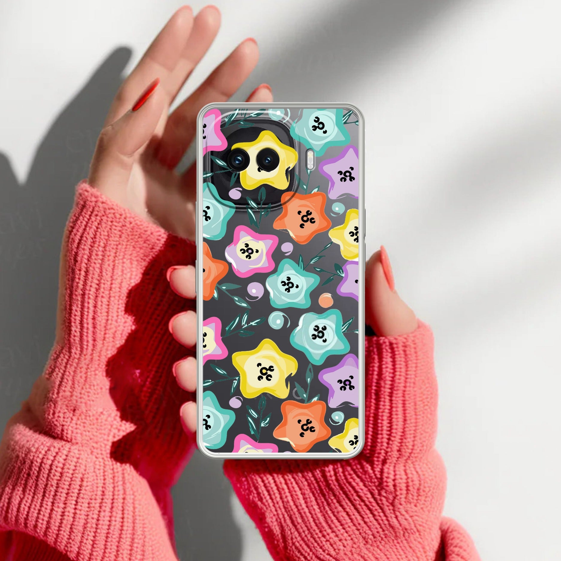 Star Floral Anti Yellow Case For iQOO 15R 5G