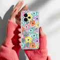 Star Floral Transparent Silicon Case For iQOO Neo 10R 5G