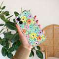 Star Floral Transparent Silicon Case For iQOO Z9 5G