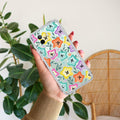 Star Floral Transparent Silicon Case For Vivo V40e 5G