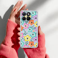 Star Floral Anti Yellow Case For Motorola G67 Power 5G
