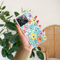 Star Floral Transparent Silicon Case For OnePlus 10T 5G