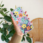 Star Floral Transparent Silicon Case For OnePlus 9
