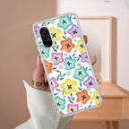 Star Floral Transparent Silicon Case For OnePlus - ShopOnCliQ