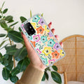 Star Floral Anti Yellow Case For Oppo F19 Pro