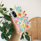 Star Floral Anti Yellow Case For Oppo F23 5G
