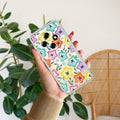 Star Floral Anti Yellow Case For Oppo F31 Pro 5G