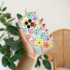 Star Floral Anti Yellow Case For Oppo F31 Pro Plus 5G