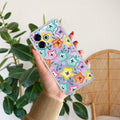 Star Floral Transparent Silicon Case For Oppo F33 Pro 5G