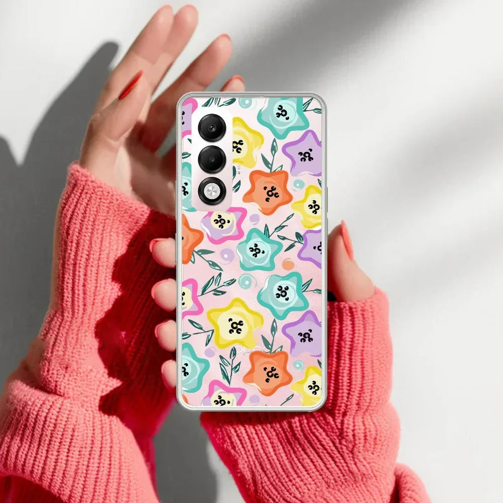 Star Floral Anti Yellow Case For Oppo K13x 5G
