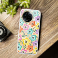 Star Floral Transparent Silicon Case For Realme C53