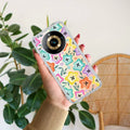 Star Floral Transparent Silicon Case For Realme 10 4G