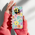 Star Floral Transparent Silicon Case For Realme 12 Pro 5G