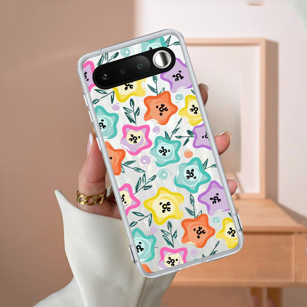Star Floral Anti Yellow Case For Realme 16 5G