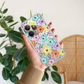Star Floral Transparent Silicon Case For Realme C55