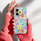 Star Floral Anti Yelllow Case For Realme Narzo Power 5G