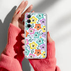 Star Floral Anti Yellow Case For Samsung Galaxy A37 5G