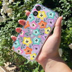 Star Floral Anti Yellow Case For Samsung Galaxy F06 5G