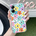 Star Floral Anti Yellow Case For Vivo T2x 5G