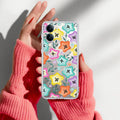 Star Floral Transparent Silicon Case For Vivo T4 Lite 5G