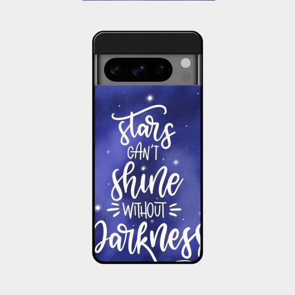 Star Glossy Metal Case Cover For Google Pixel 8 Pro 5G