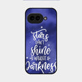 Star Glossy Metal Case Cover For Google Pixel 9A 5G