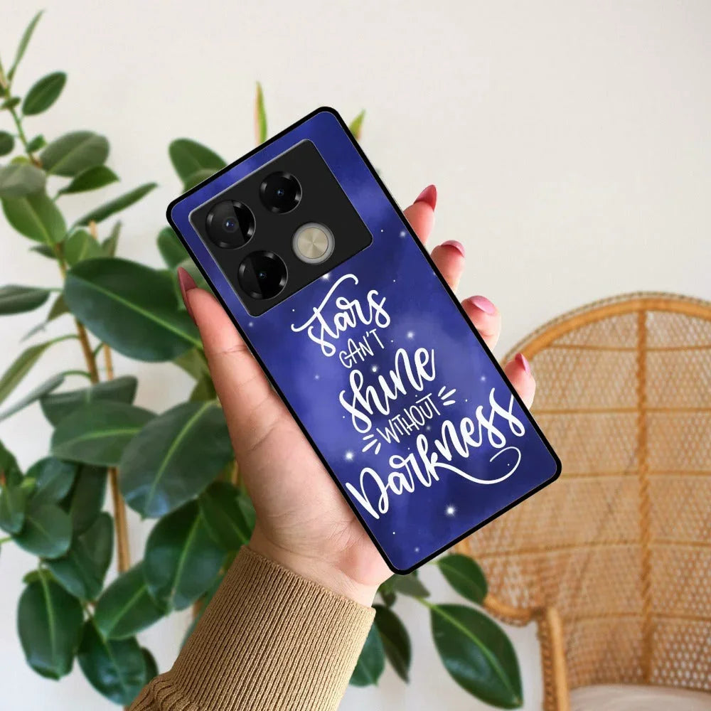 Star Glossy Metal Case Cover For Infinix - ShopOnCliQ