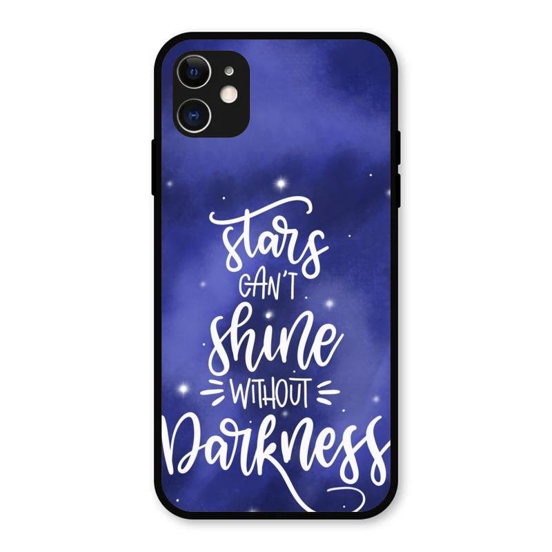 Star Glossy Metal Case Cover For iPhone 11